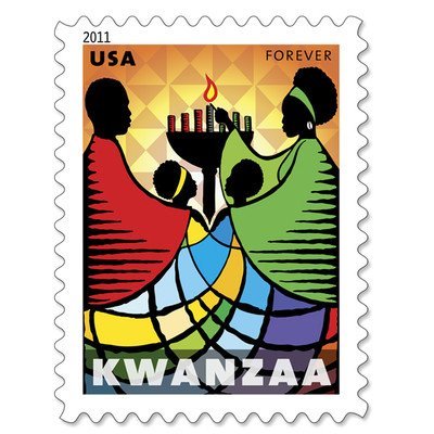 Timbres USPS Kwanzaa Forever feuille de 20 un cadeau idéal pour philatéliste