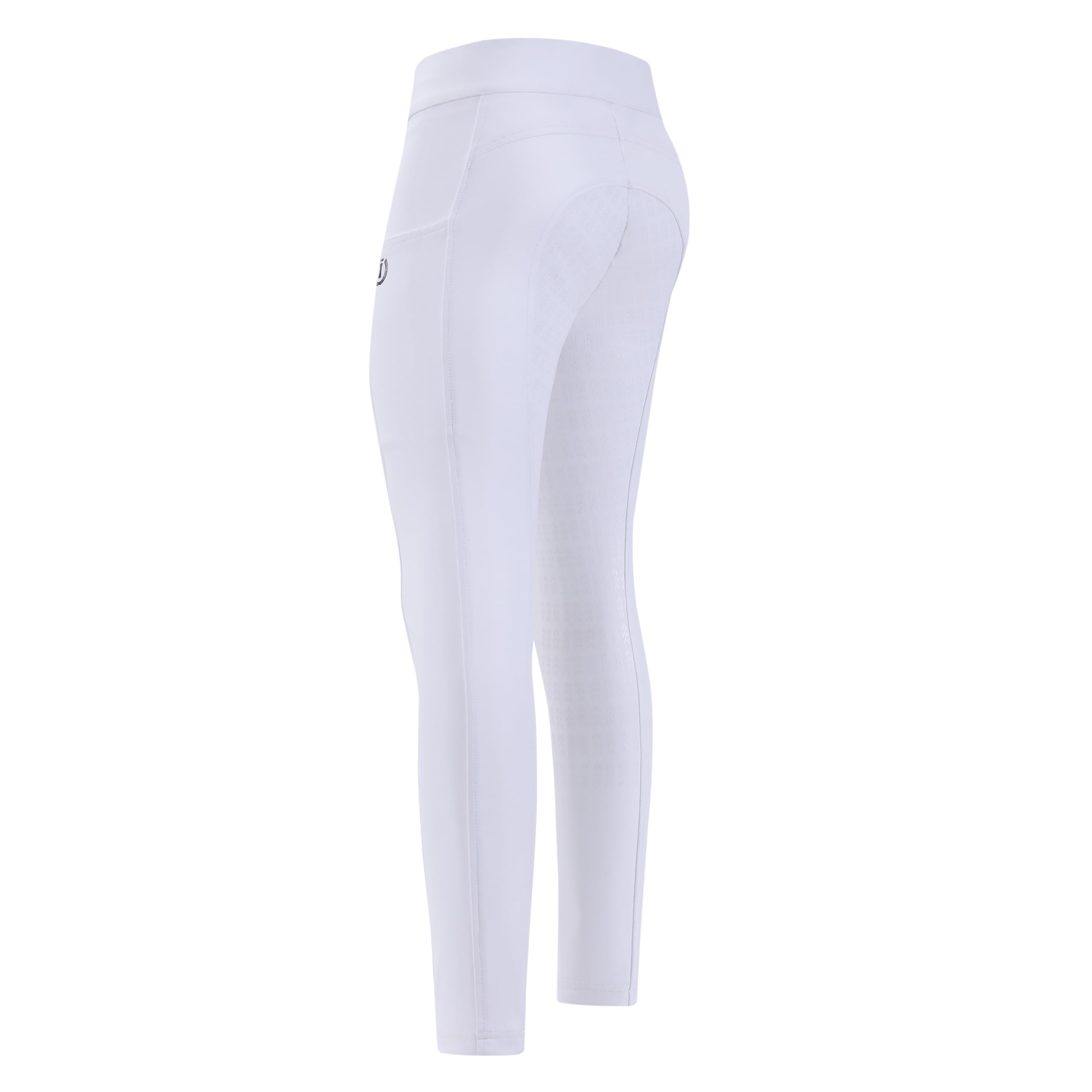 Imperial Riding Kinder Reitleggings IRH Basic FullGrip, Reitleggings mit Silikon-Vollbesatz, 4-Wege-Stretch und Handytaschen
