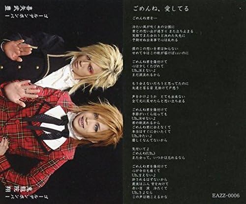 Amazon Co Jp ゴールデンボンバー 鬼龍院翔 喜矢武豊 Cd ごめんね 愛してる 亀パワー 流通盤 トレカ 兼歌詞カード ホビー 通販