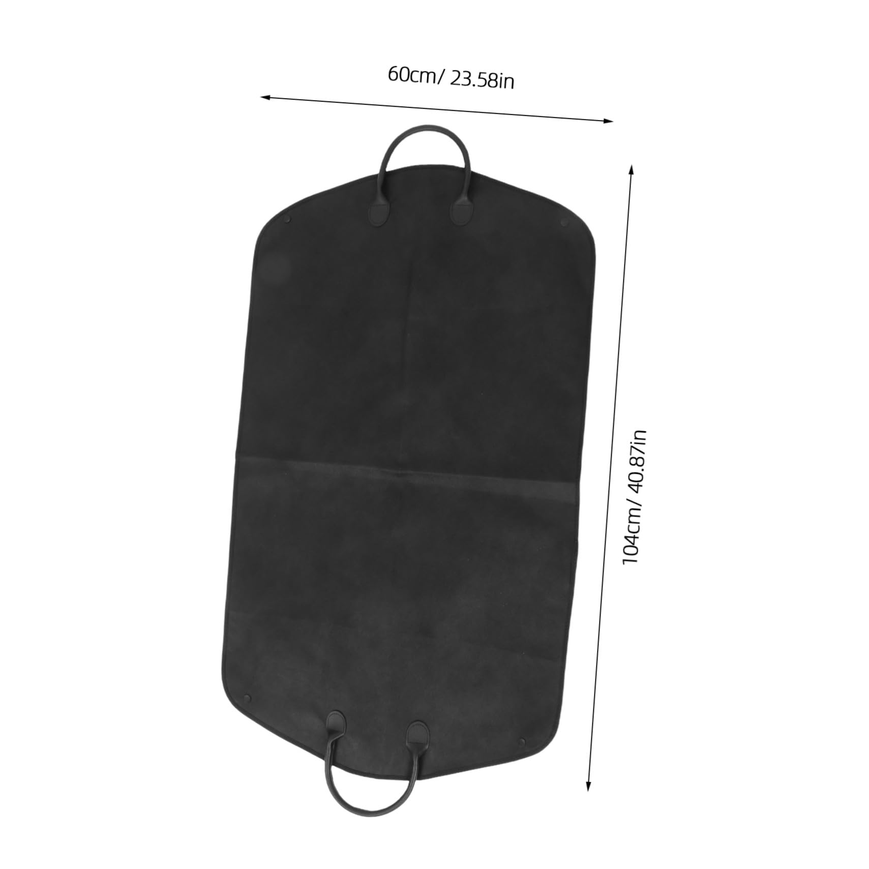 Mipcase 2 piezas Unidades Fundas para Trajes de Tela No Tejida Bolsas Protectoras Antidespolvoreo con Cremallera Fundas Colgantes para Abrigo para Viaje y Armario Almacenamiento Ligero y