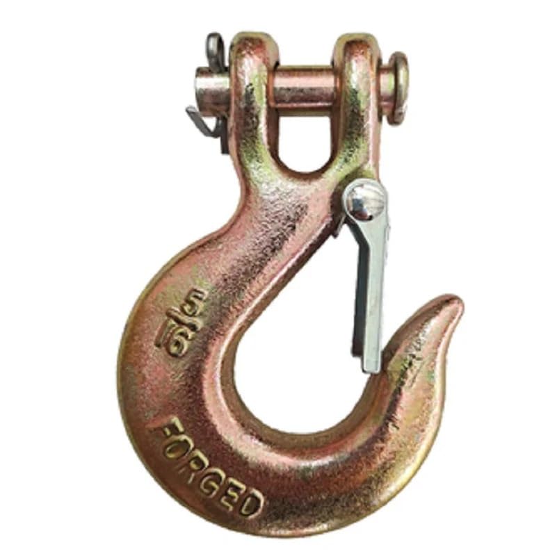 Ganci di Sospensione Domestici, Gancio for Imbracatura ad Occhiello con Chiusura a Scatto, Gancio for Sollevamento Container, Catena for verricello for Gru in Lega forgiata