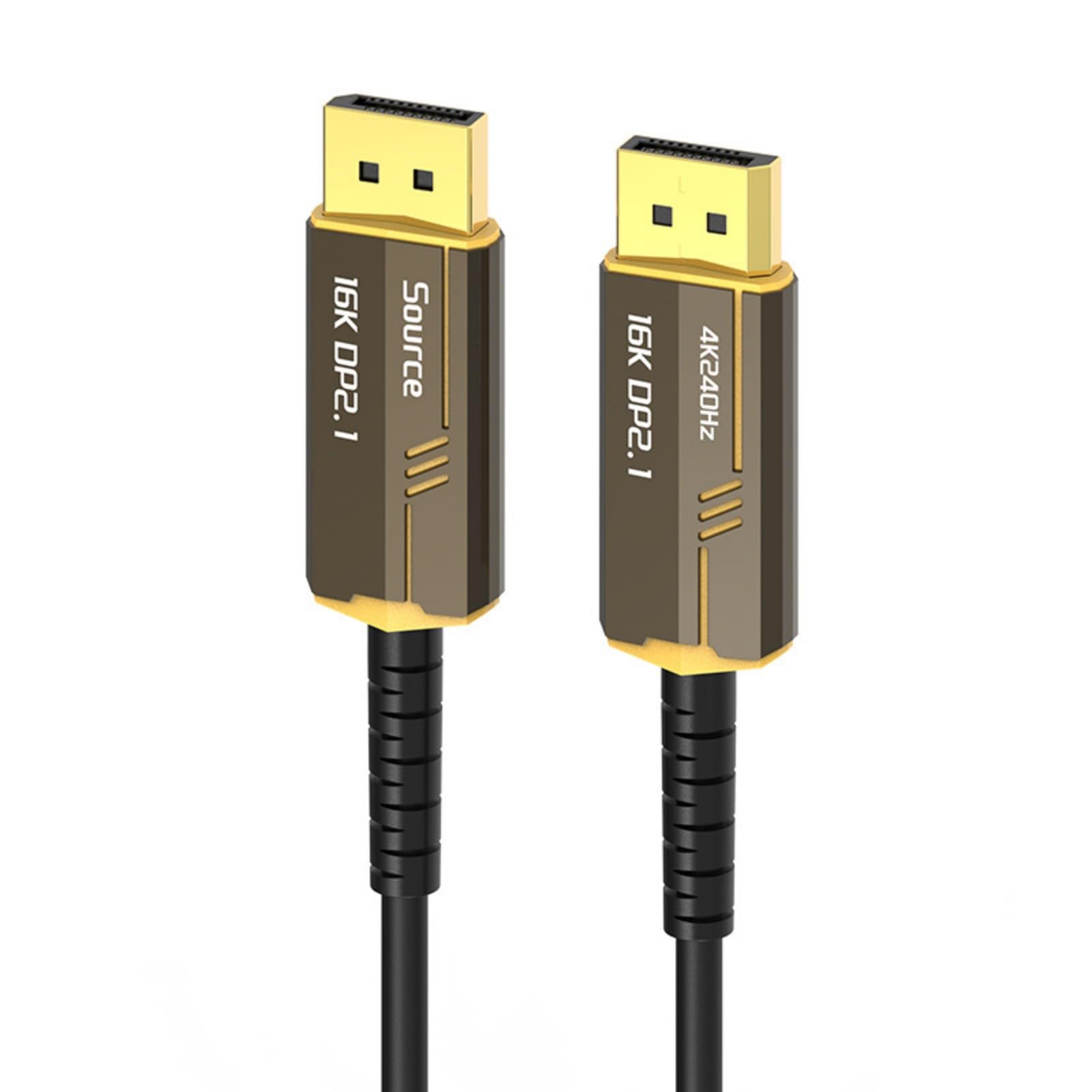 Generisch Cable óptico de alta velocidad, 54 Gbps, 16 K a 30 Hz, 8 K a 60 Hz a 240 Hz para juegos Cable óptico de alta velocidad