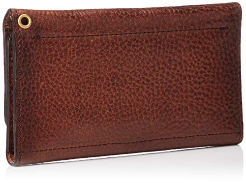 Vanquish VNQ-41980 VNQ-41980BR Antique Cowhide Long Bill Wallet Brown - Image 3