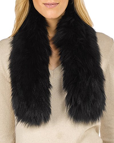 frr Knit Fox Fur Shelby Scarf