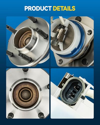 Image of PHILTOP 513139 x1 Front Wheel Bearing Hub Assembly for Chevy Corvette