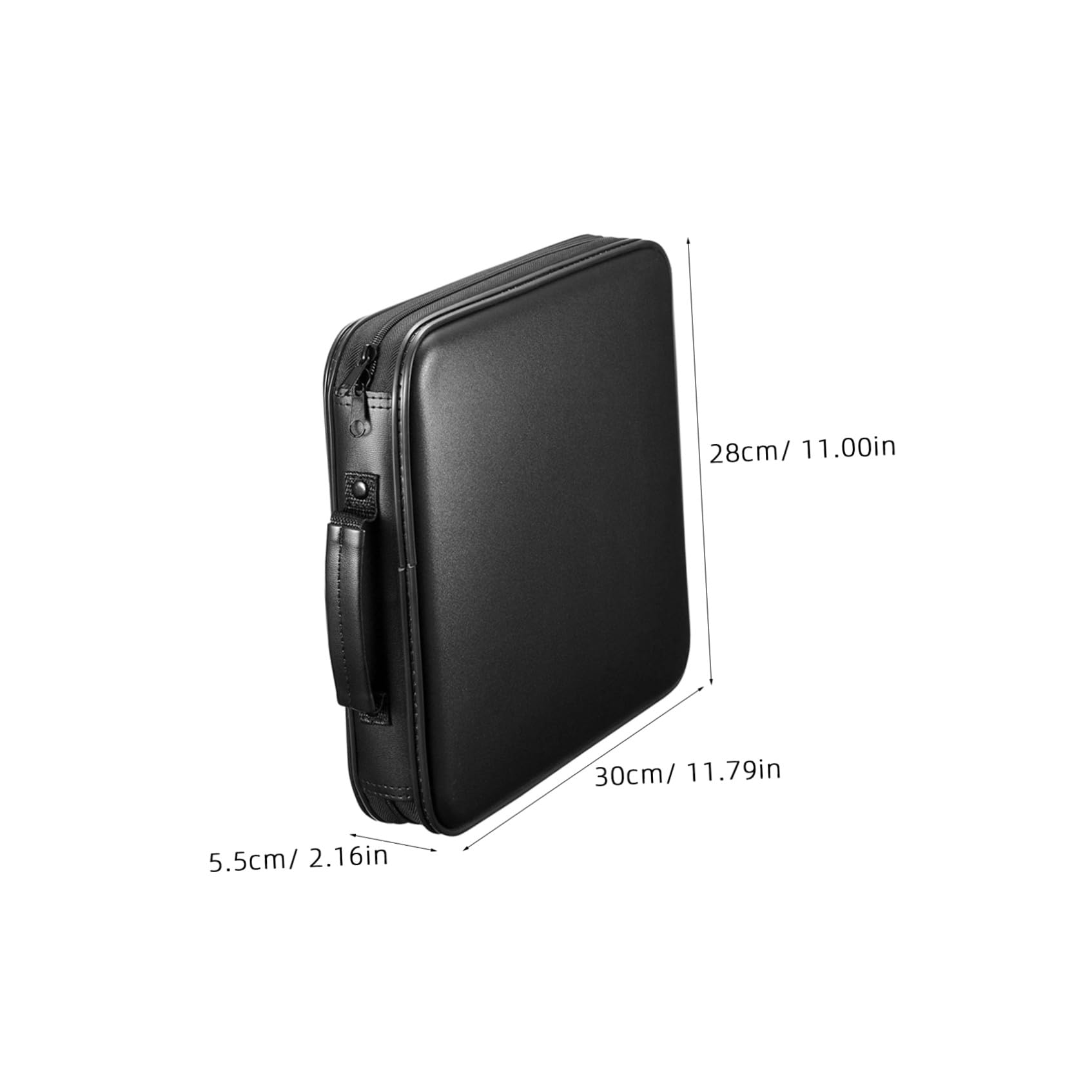 Cabilock Custodia per CD da Dvd Borsa Porta CD Portatile per Auto e Uso Quotidiano Realizzata in Materiale Sicuro e Resistente Cerniera