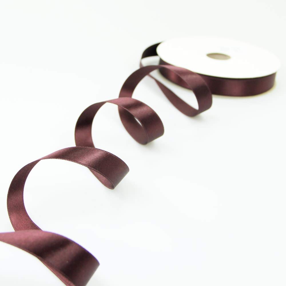 ItemWidth - Cinta de raso (6 mm, 500 m), color rojo