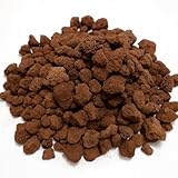 YOTSUBA＋ 溶岩石 800g（約10-30mm）水槽用 赤 小粒 砂利 底砂 ソイル 鉢底石 ガーデニング aquarium テラリウム