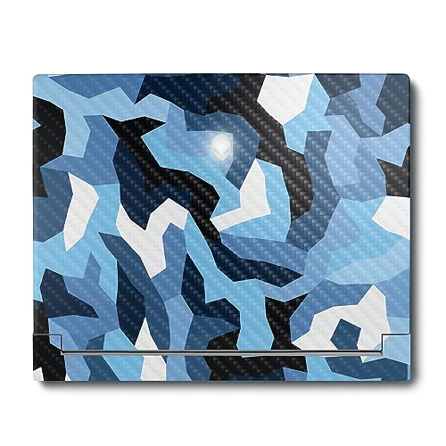 Image of MightySkins Carbon Fiber Skin Compatible With Alienware X16 R1 (2023) Full Wrap Kit - Sky Camouflage | Protective Durable Textured Carbon Fiber Finish | Easy To Apply & Change Styles | Made in the USA