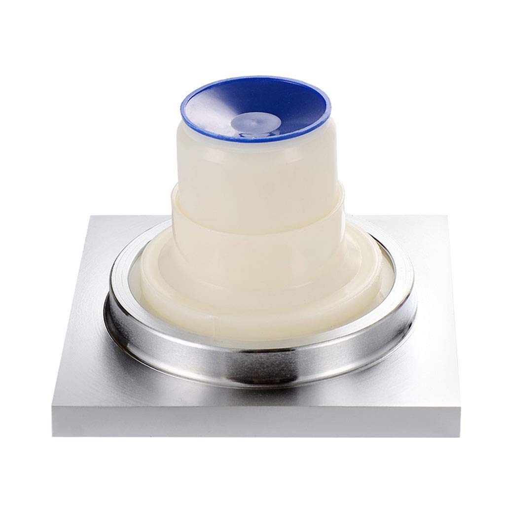 Desagüe De Suelo Cobre Desagüe De Suelo Baño Cocina Lavadora, 10X10Cm, Plata, Plata,