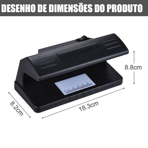 Detector Automático de Notas Falsas, Detector de Dinheiro, Detector de Fatura de Falsificação, Máqui