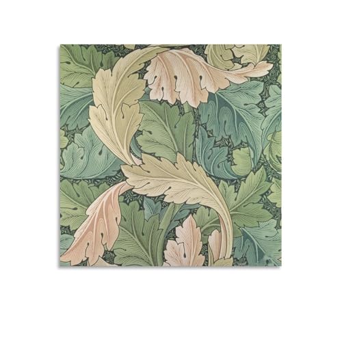 Acanthus William Morris Peinture Poster 50x50cm Décoration Murale