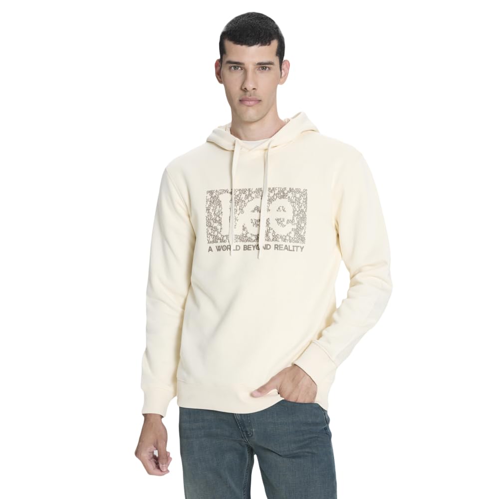 Big Logo Baskılı Kapüşonlu Sweatshirt Sweatshirt Erkek
