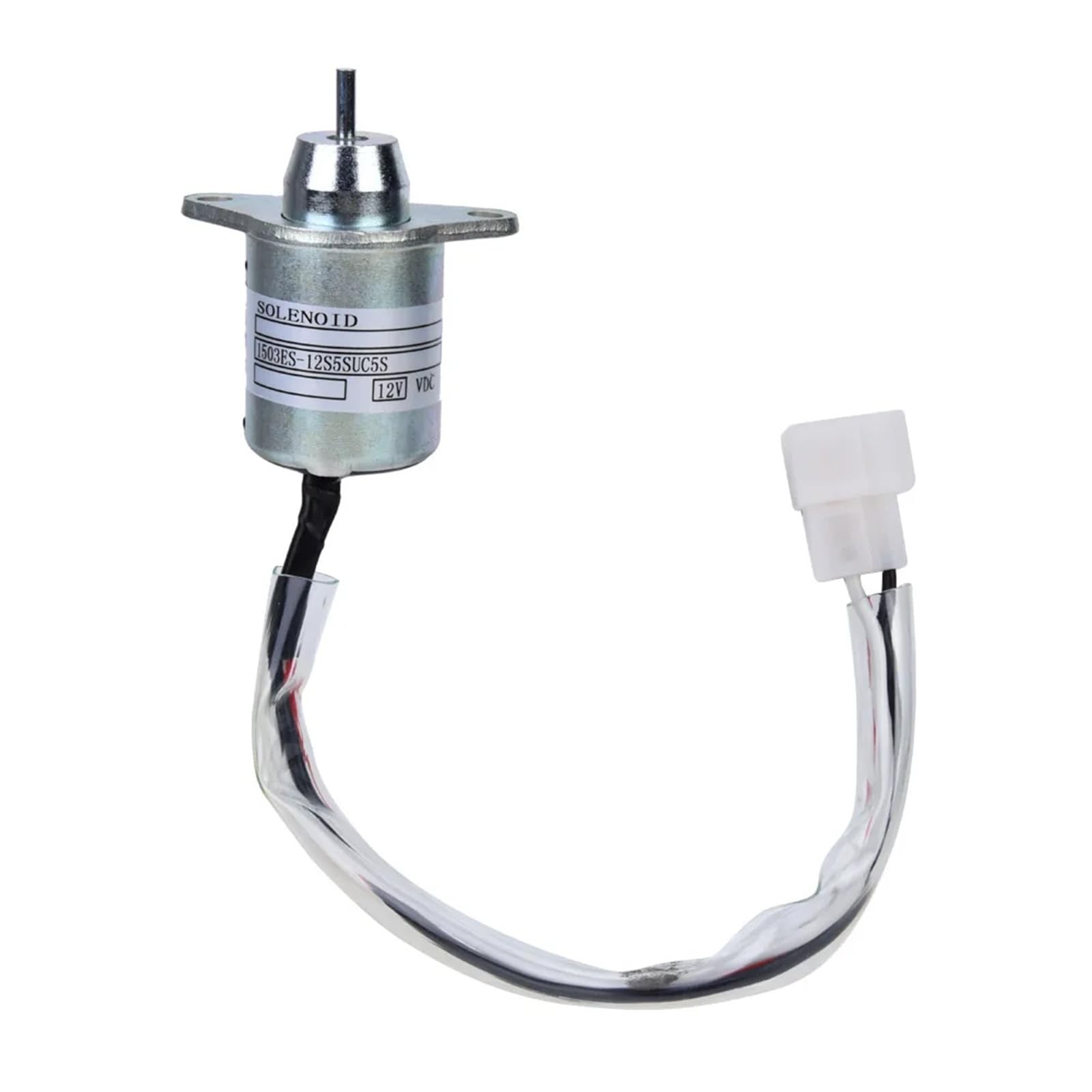 Électrovanne d'arrêt 1503ES-12S5SUC5S 12V compatible pièce de rechange moteur excavatrice