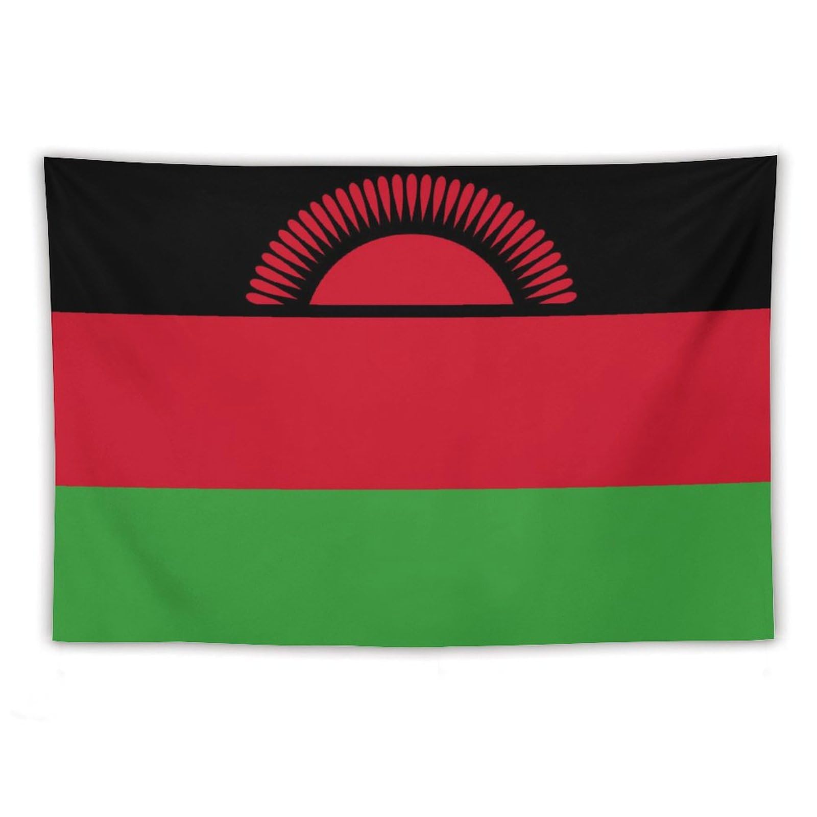 XingFox Malawi Flag Tapestry Wall Hanging National Flag Tapestry for Room Bedroom Dorm Aesthetic Decorations, 40"x60"