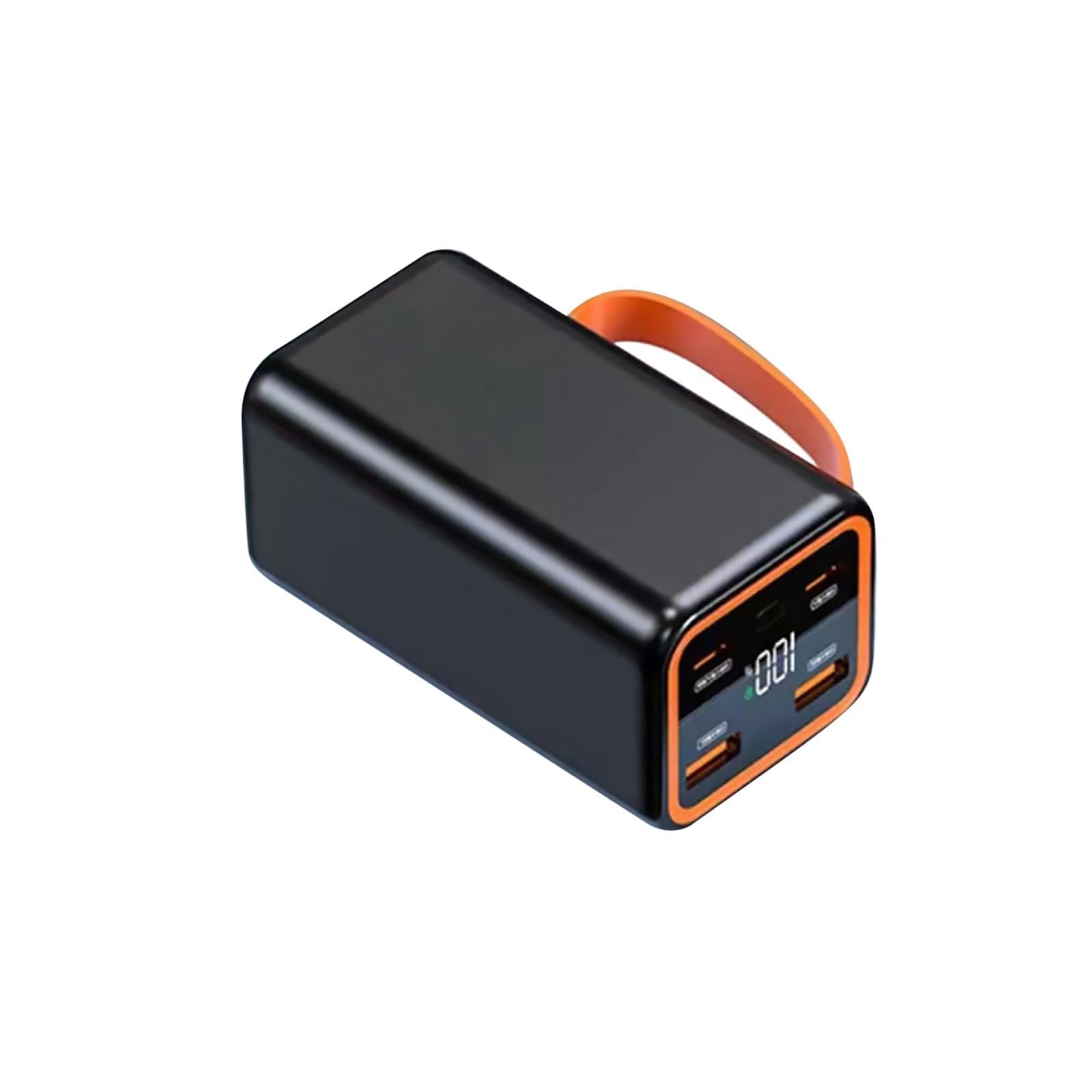 Quick Charge DIY Power Bank Case with LCD Display 4 Slots 21700 Battery Charger Shell Accessory