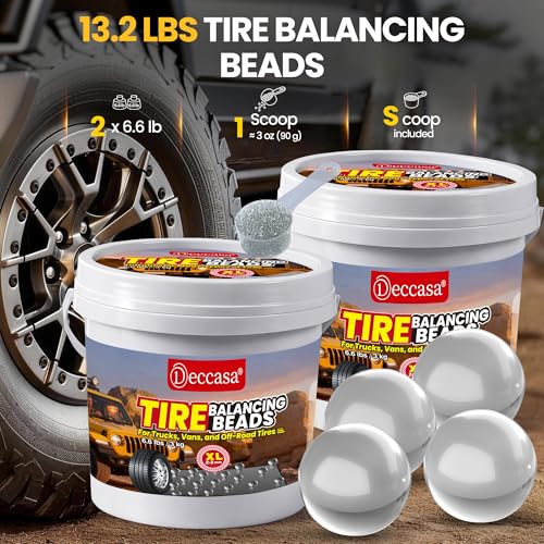Deccasa Tempered Glass Tire Balance Beads