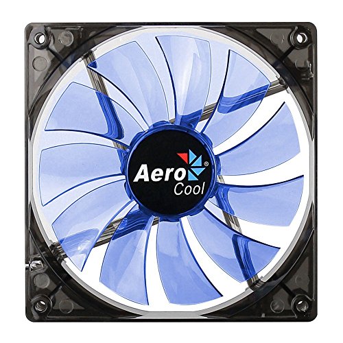 Aerocool Lightning LED wentylator 140 mm niebieski