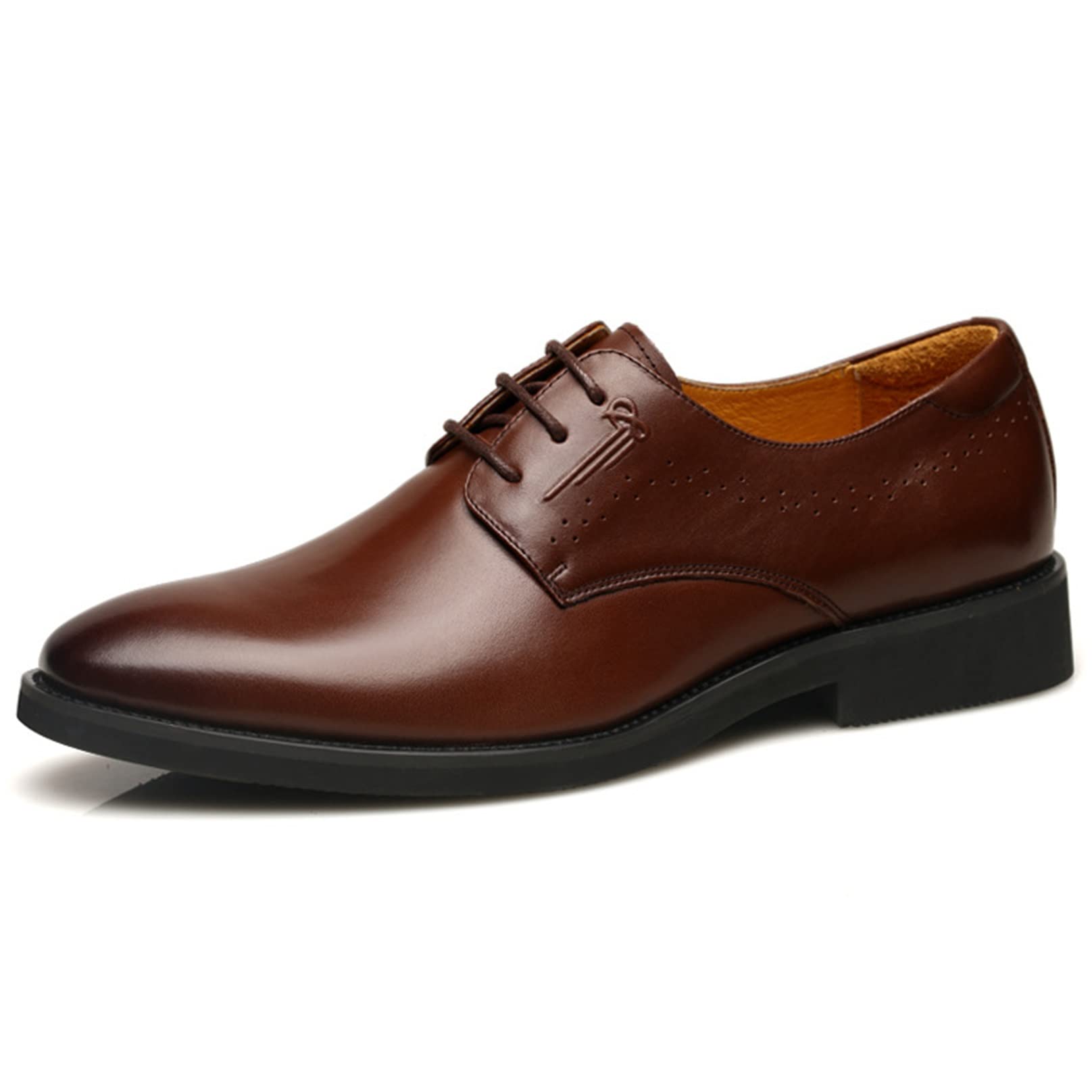 靴 wrinkles leather lace up derby shoes wrinkles leather lace up derby shoes
