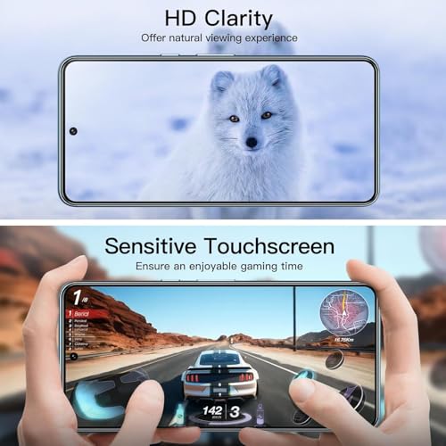 Image of Mr.Shield Top-Notch HD+ Tempered Glass Screen Protector Guard for Google Pixel 8 Pro, 9H Hardness, Military Grade Protection, Easy Installation kit