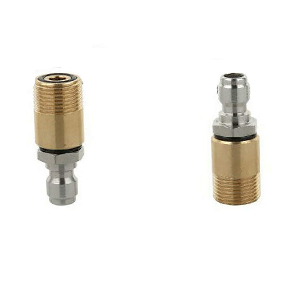 Raccordo Rapido Per Idropulitrice - 1/4" NPT, Ottone, 5000 PSI - Foto 5