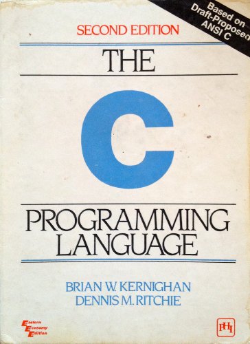 The C Programming Language 0876925220 Book Cover