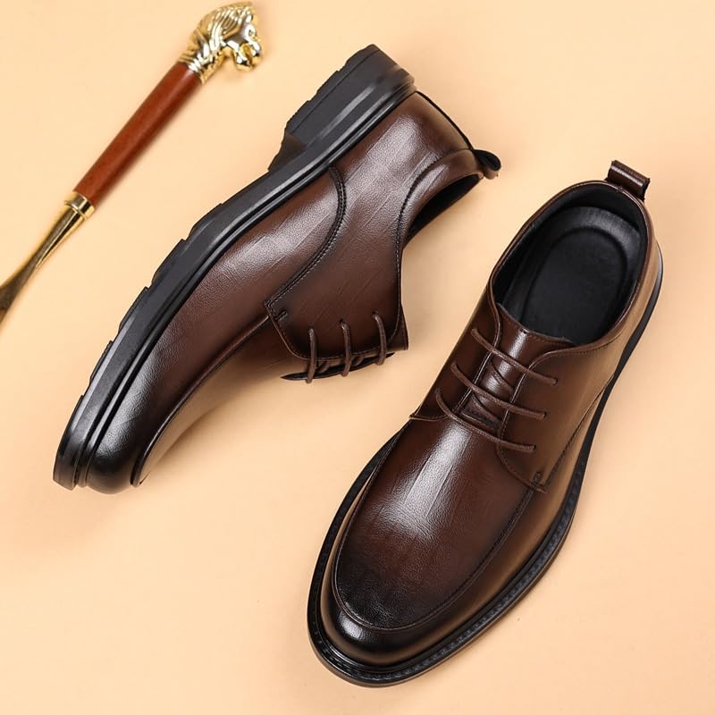 Men's Business Formal Oxford Shoes - Flexible Outsole Design for All-Day Seminars, Business Lectures & Training Sessions3