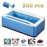 verkaufsautomaten occasion HIGH QUALITY: 1 automatische Schuhspender und 200 freie Wegwerfschuhabdeckungen, die Ihnen Zeit sparen und kostenlos Ihre hands.Made von Kohlefaser PP technischem Kunststoff + ABS, dieser Schuh Spender ist sicher in der Anwendung und umweltfreundliche ...