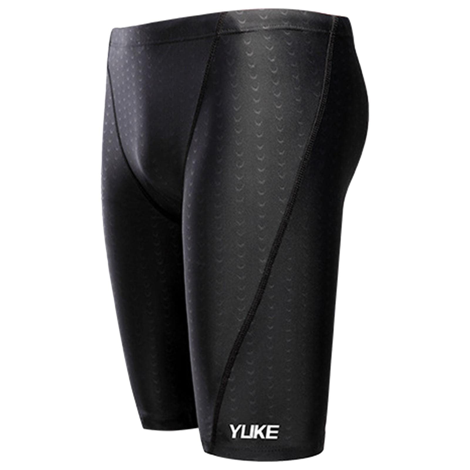 YajimsaJammers Swimwear for Men, Swimming Jammer for Men | Elastic Streamlined Jammer Swimwear with Cap, Glasses, Ear Clips, Nose Plugs, Swimming Bag, Swimming Shorts