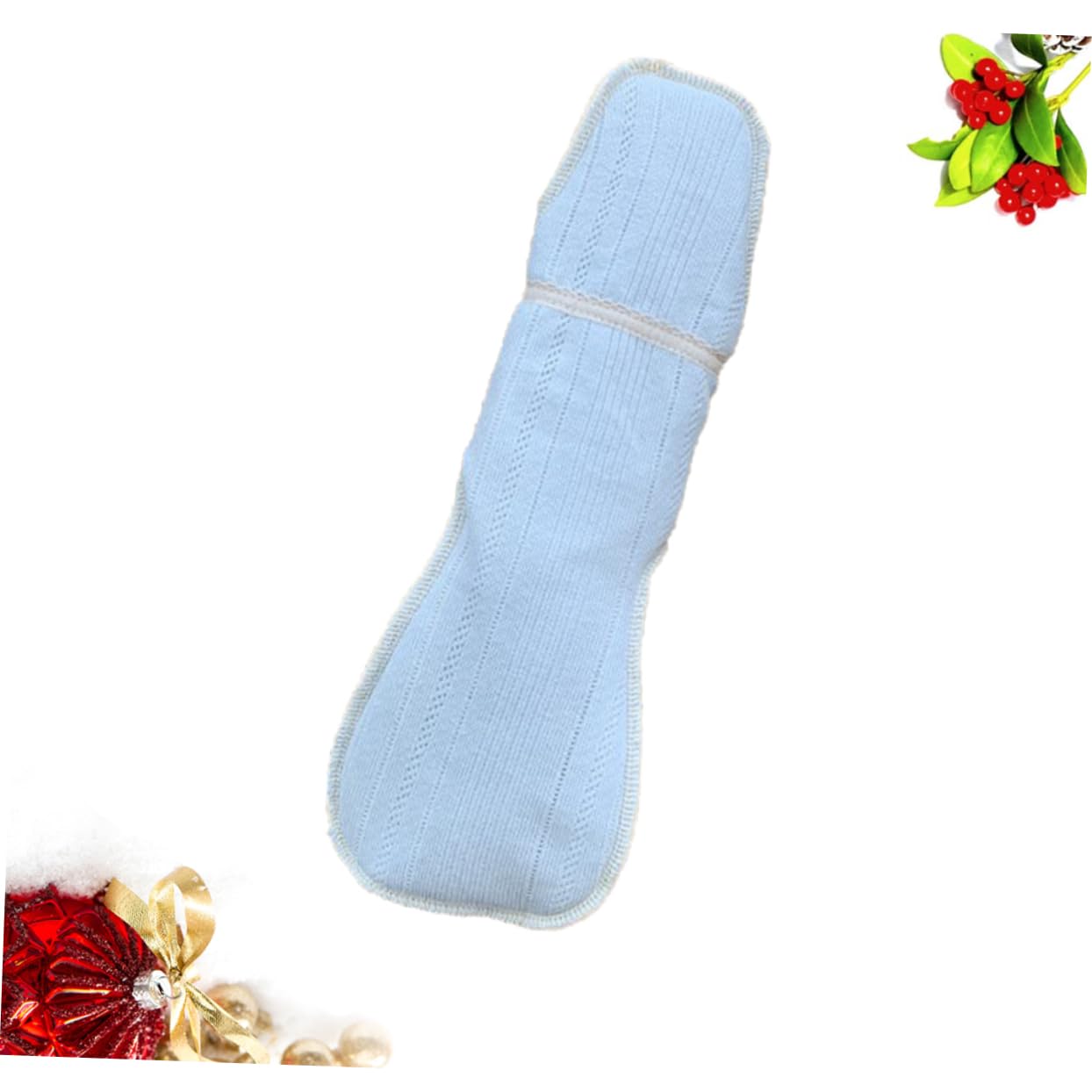 KOMBIUDA 3piezas Compresa Menstrual De Algodón Reutilizable Almohadilla Sanitaria Lavable Protección Contra Fugas Lateral Color Aleatorio
