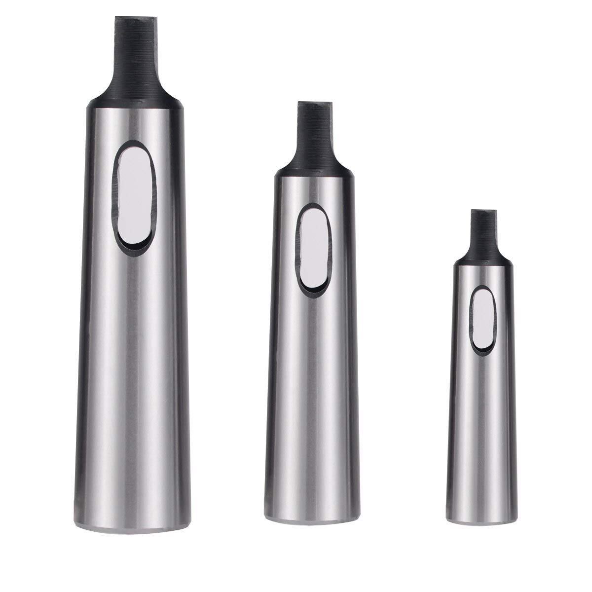 3 szt. MT1-MT2 MT-2-MT3 MT3-MT4 adapter stożkowy Morse'a ze stali węglowej tuleja wiertarska adapter redukcyjny narzędzie do frezowania tokarki