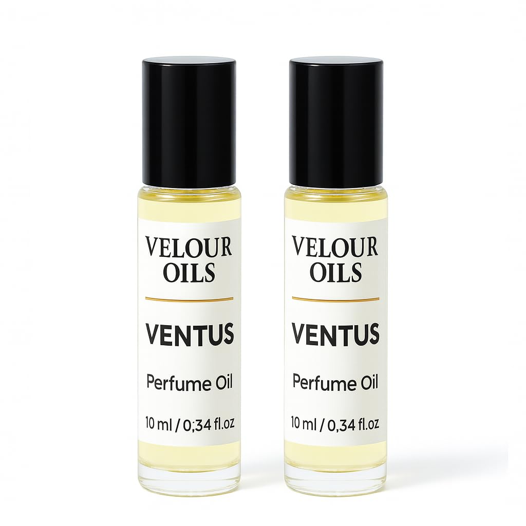 A.ventus Perfume Oil for Men – Inspired by Creed Aventus -Strong Long-Lasting Roll-On, Alcohol-Free Concentrated Fragrance Oil (Pack of 2, 10ml)