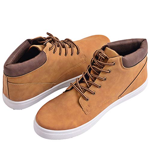 Alpine Swiss Keith Mens High Top Fashion Sneakers Lace up Casual Boots3