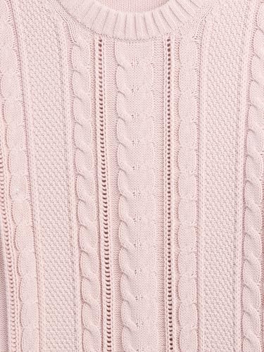 Image of Gap Women's Cable Crewneck Sweater
