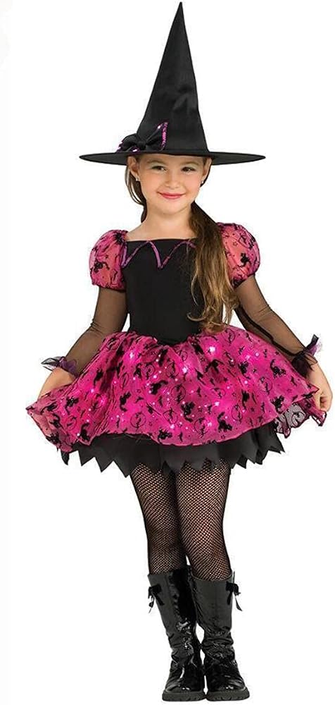Rubie's Official 'Moonlight Witch' Kinderkostüm – Inkl. Hexenkleid & Hut Für Mädchen, Perfekt Für Halloween