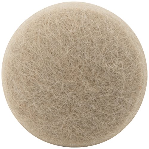 Softtouch 4715695N Extended Wear Felt Furniture Pads For Hard And Uneven Surfaces, 1-1/2 Inch Round, Linen, 16 Piece #TOP4