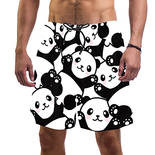 Short de bain homme avec 2 poches doublure maille respirante séchage rapide taille L