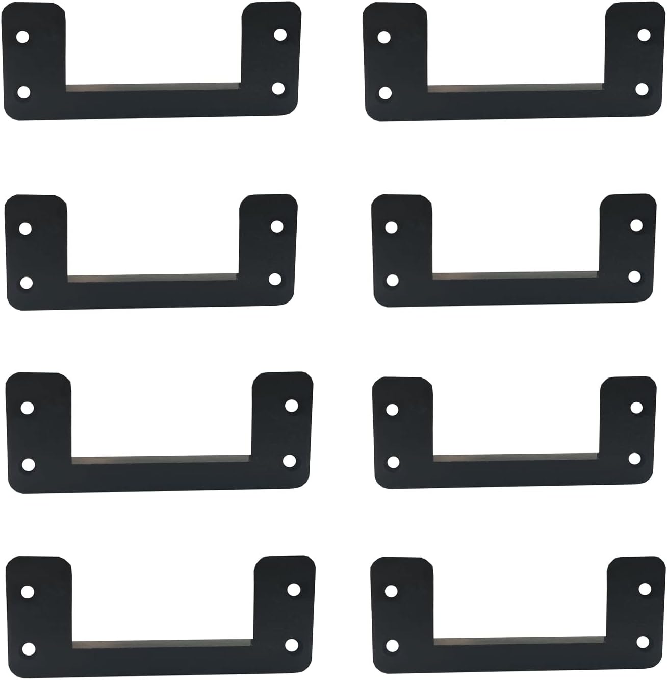 Wall Hanger for Milwaukee Packout,8 Pcs Mounting Cleats Compatible with Packout Tool Box Storage System,Black