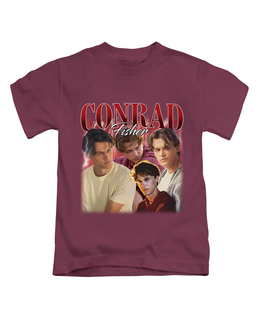 New Spirit Original Unisex Maroon Conrad Fisher, Trending Trendy Cool Tee T-Shirt Funny T Shirt Top