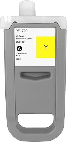 PFI-710 710 Cartucho de tinta de repuesto para impresoras Canon PFI-710 PF710 PFI-710Y PFI710Y Pigmento 2355C001 para impresoras iPF TX-2000 TX-3000