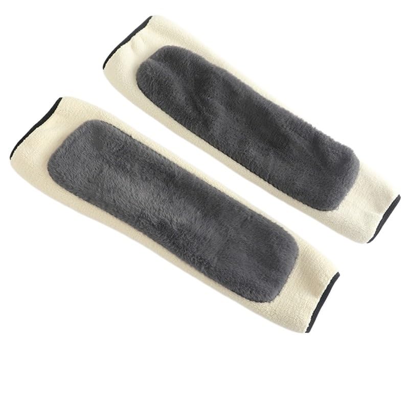 Lambskin Thickened Knee Guard for Winter Leg Cover That Provides Warmth Protection