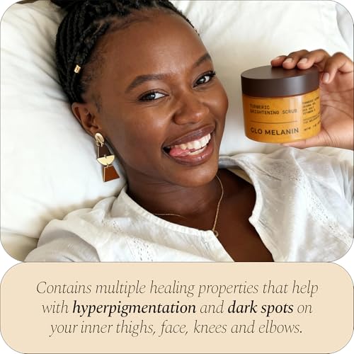 Image of Glo Melanin Organic Turmeric Soap for Dark Spots [2pack], Soap for Face, All Natural Face Wash