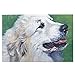 KIMDFACE Rompecabezas Puzzle 1000 Piezas,Gran Pirineo Pirineo Montaña Perro Mascota Retrato Cachorro Pintura,Puzzle Educa Inteligencia Jigsaw Puzzles para Niños Adultos