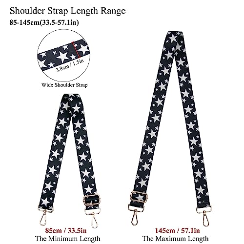 Image of Long Keeper Wide Purse Strap - Adjustable Shoulder Strap Crossbody Handbag Replacement Bag Strap Guitar Straps