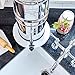 Crown Berkey Gravity-Fed Stainless Steel Countertop Water Filter System 6 Gallon with 2 Authentic Black Berkey Elements BB9-2 Filters
