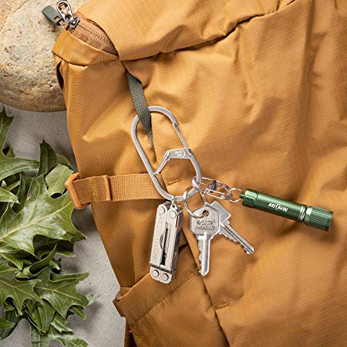 Image of Nite IZE G-Series Dual Chamber Carabiner #4, Key Carabiner, Stainless Steel