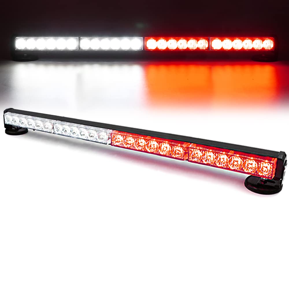 Photo 1 of tested : works
FOXCID 24 LED Emergency Hazard Warning Strobe Flashing Light Bar Wireless Battery W/Magnetic Base and Rechargeable Plug for Beacon Rooftop Safety Vehicles Tow Trucks Tractor Snowplow White & Red 24''