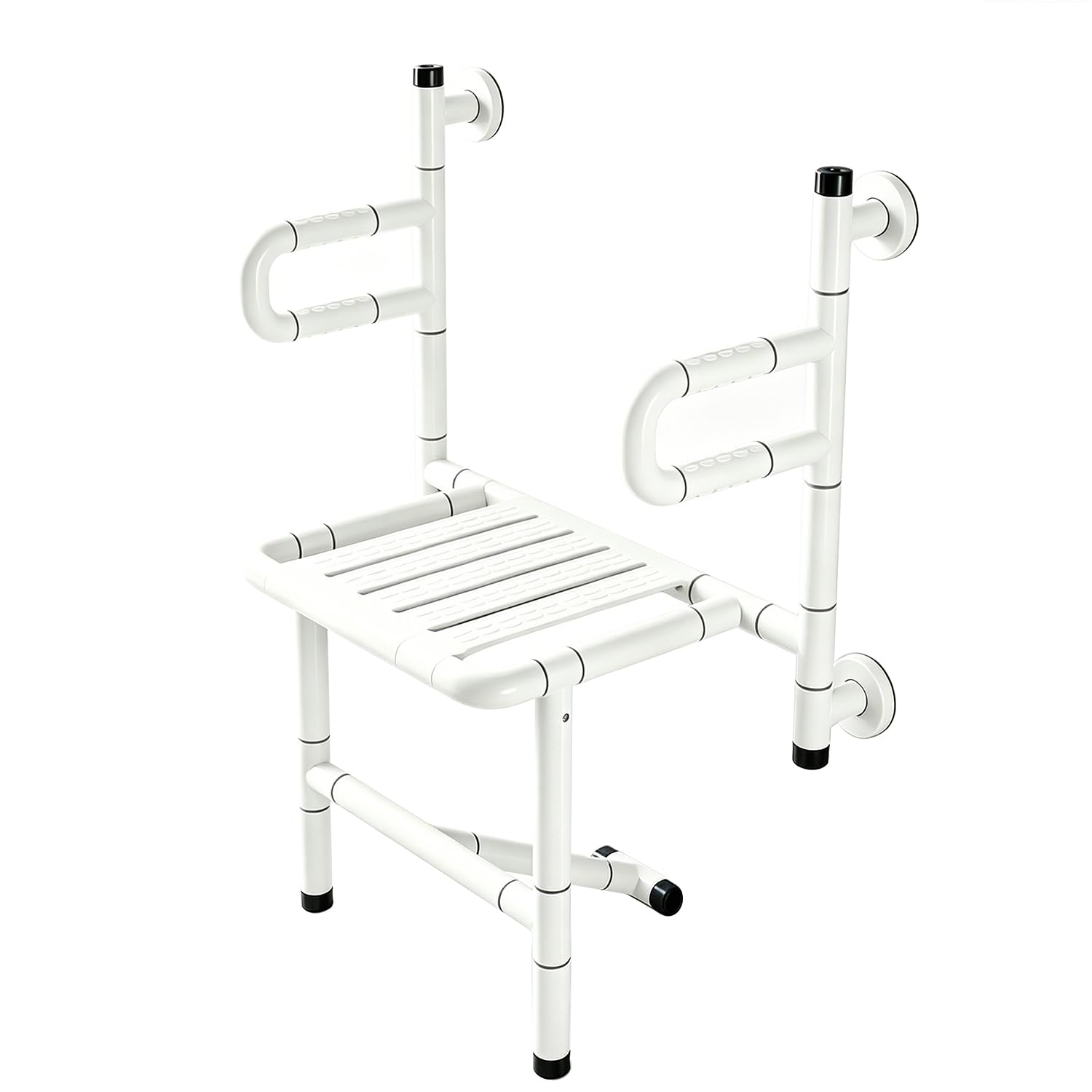 XQKXHZ Wall Mounted Shower Seats,Folding Shower Chair for Elderly
