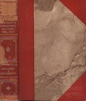Leather Bound The World's Greatest Books Vol.XIII Religion & Philosophy Book
