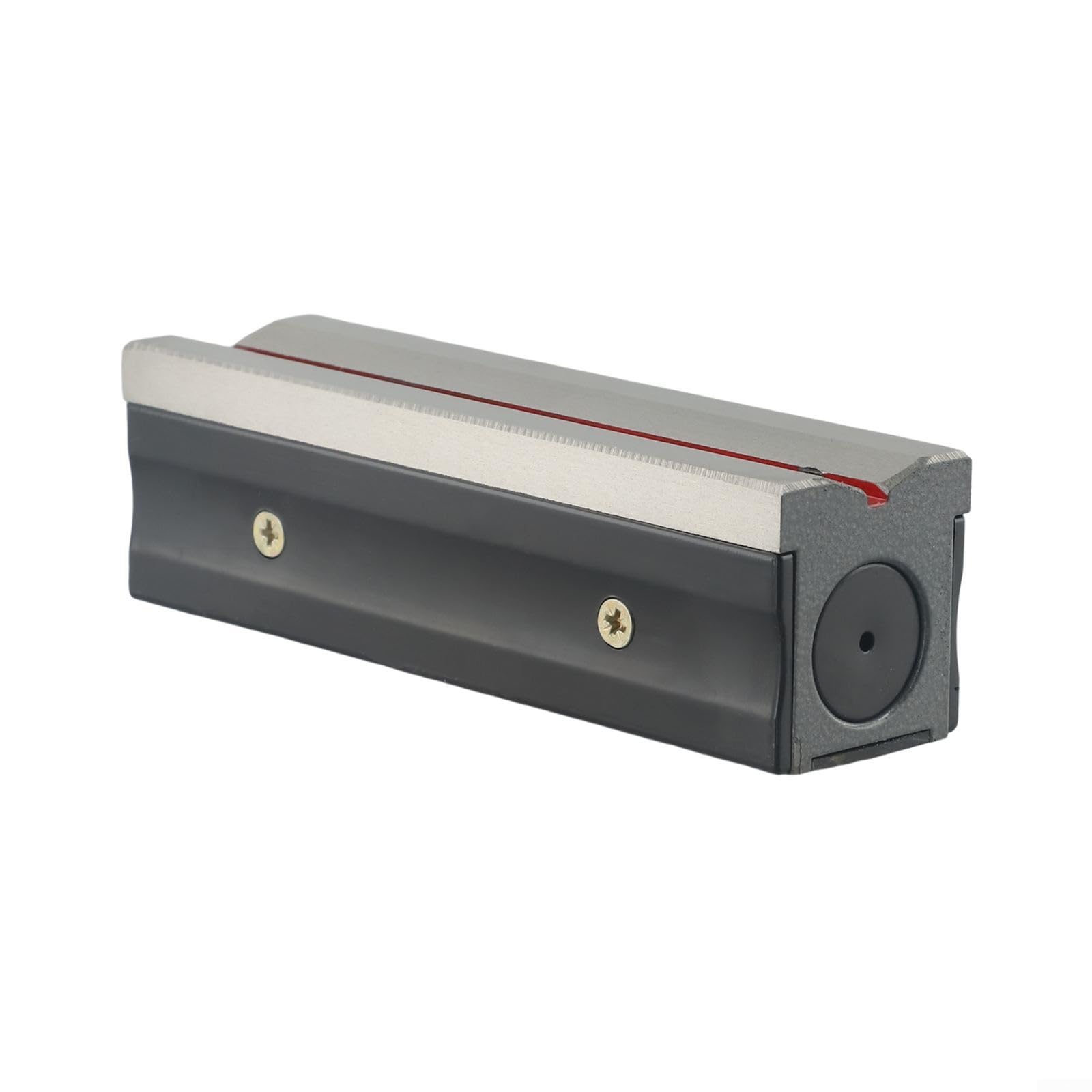 Nivel de marco industrial para nivel de maquinista de 0,02 mm/m, tipo barra de acero para nivel con base de ranura en V para ajuste de maquinaria de 100/150/200 mm en caja de madera (150 mm)